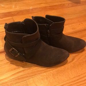 Call it Spring brown booties size 7